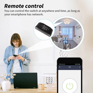 Tuya WiFi สวิทช์สมาร์ทสวิทช์ DIY สวิทช์จับเวลาสวิทช์สนับสนุน Smart Life APP ควบคุมทํางานร่วมกับ Alexa Google Home เพื่อควบคุมเสียง