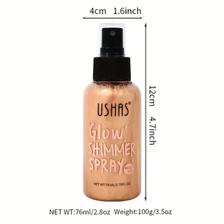 USHAS Highlighter Palette – Shimmer & Glow Face Contour, Buildable Pearl Shimmer, Youthful Radiance, ครีมบํารุงผิวหน้า