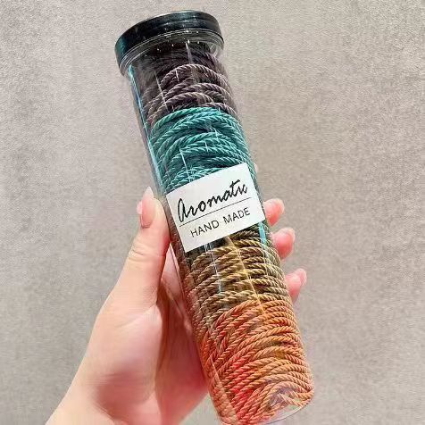 No สลิปผูกผมไม่มีรอยต่อยืดหยุ่นผมหางม้าวงอ่อนโยนถือ 100 แพ็คสําหรับผู้หญิงของขวัญวันหยุด - รูปที่ 5