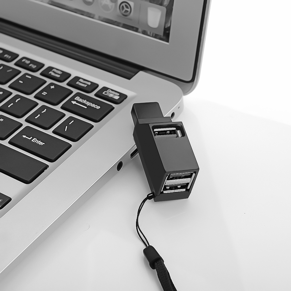 ฮับ USB 3.0 Mini 3 พอร์ตความเร็วสูง 5Gbps ตัวแยกแบบพกพา อะแดปเตอร์ความเร็วสูงสําหรับคอมพิวเตอร์แล็ปท็อป