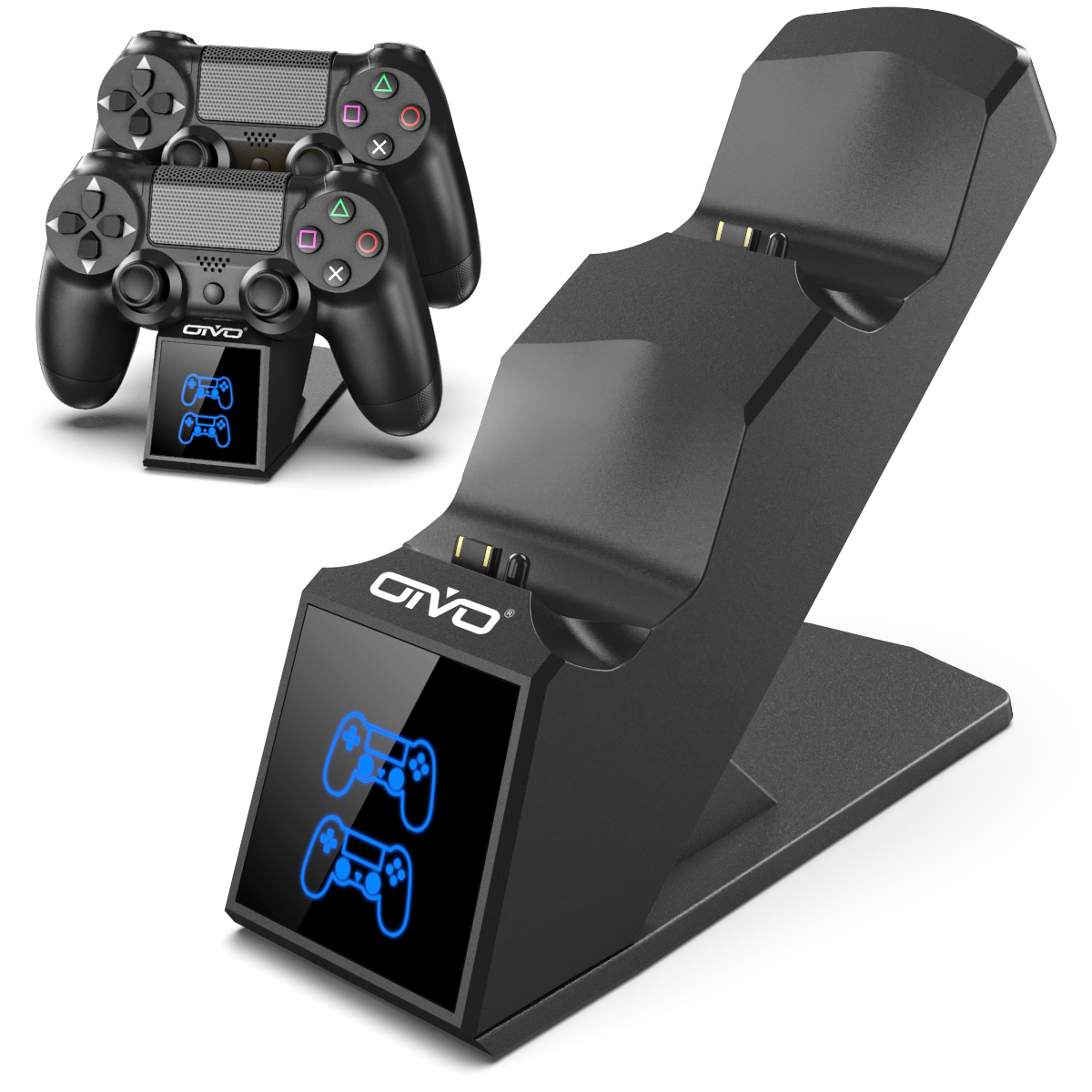 แท่นชาร์จจอย PS4 PS4 พร้อม Dualshock 4 พอร์ตชาร์จเร็ว สําหรับ Playstation 4