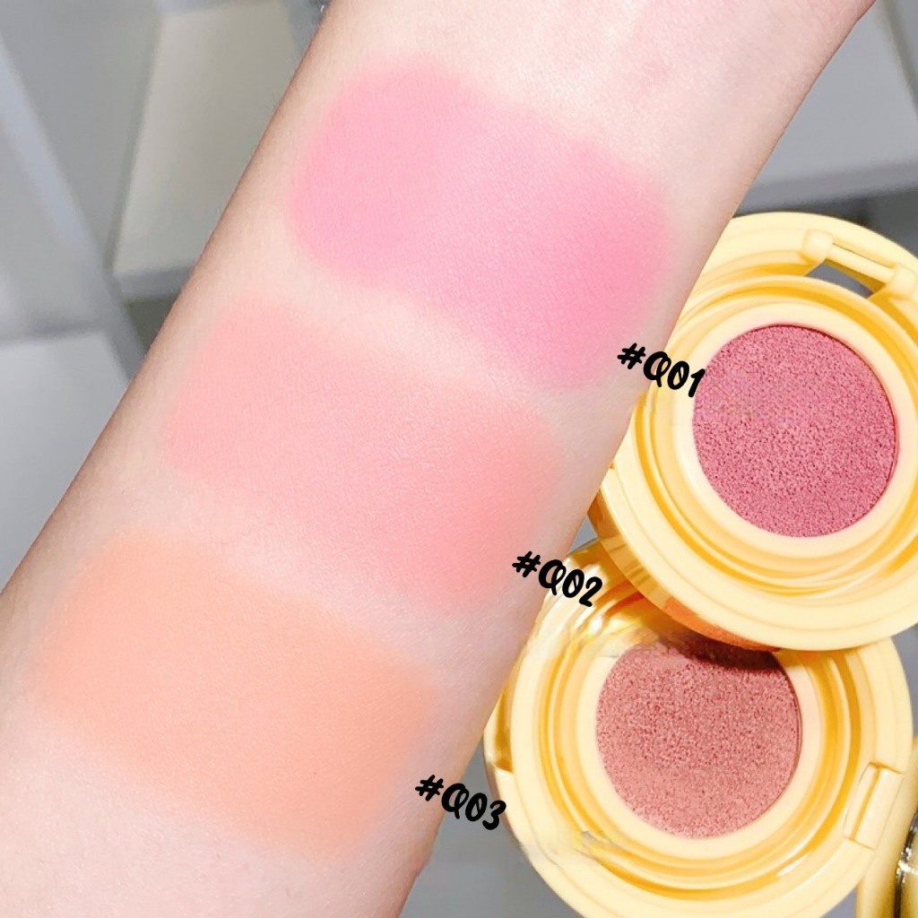 Xixi บลัชออนพาเลท บลัชออน แป้งแต่งหน้า ปัดแก้ม หน้ากระจ่างใส ธรรมชาติ นุ่ม แต่งหน้า