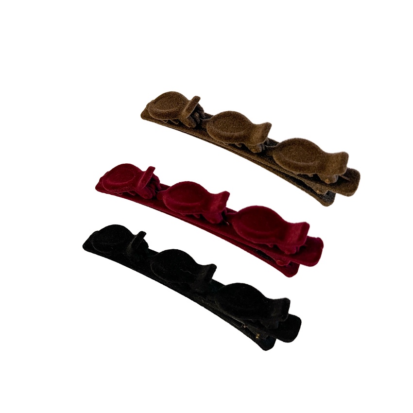 กิ๊บติดผมเกาหลีสีสันสดใสแบบถัก, เครื่องประดับผมไวรัสอินเทรนด์สําหรับผู้หญิงปาร์ตี้เด็กผู้หญิงใช้ทุกวัน - รูปที่ 5