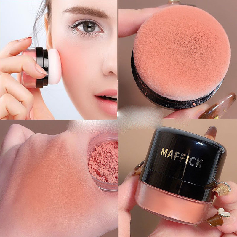 Vital Blush Powder Skin Friendly And Soft Color Air Cushion Powder Blusher ดูแม้แต่แป้ง Blusher