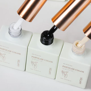 XEIJAYI 1 ชิ้น 15 มล. ยาทาเล็บสีขาว เจลกลิตเตอร์แบบแช่สำหรับทุกฤดูกาล สำหรับทำเล็บ DIY ที่บ้านหรือนิ้วมือในร้านเสริมสวย