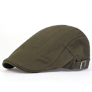 Unisex สีทึบ Beret ปรับ Newsboy หมวกอังกฤษ Retro ฤดูใบไม้ผลิฤดูใบไม้ร่วงหมวกท่องเที่ยว