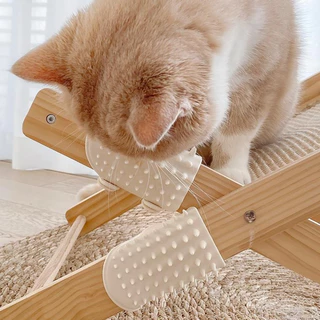 Cat Scratching Toy ซิลิโคนขาโต๊ะสายรัด Itch Relief Pad