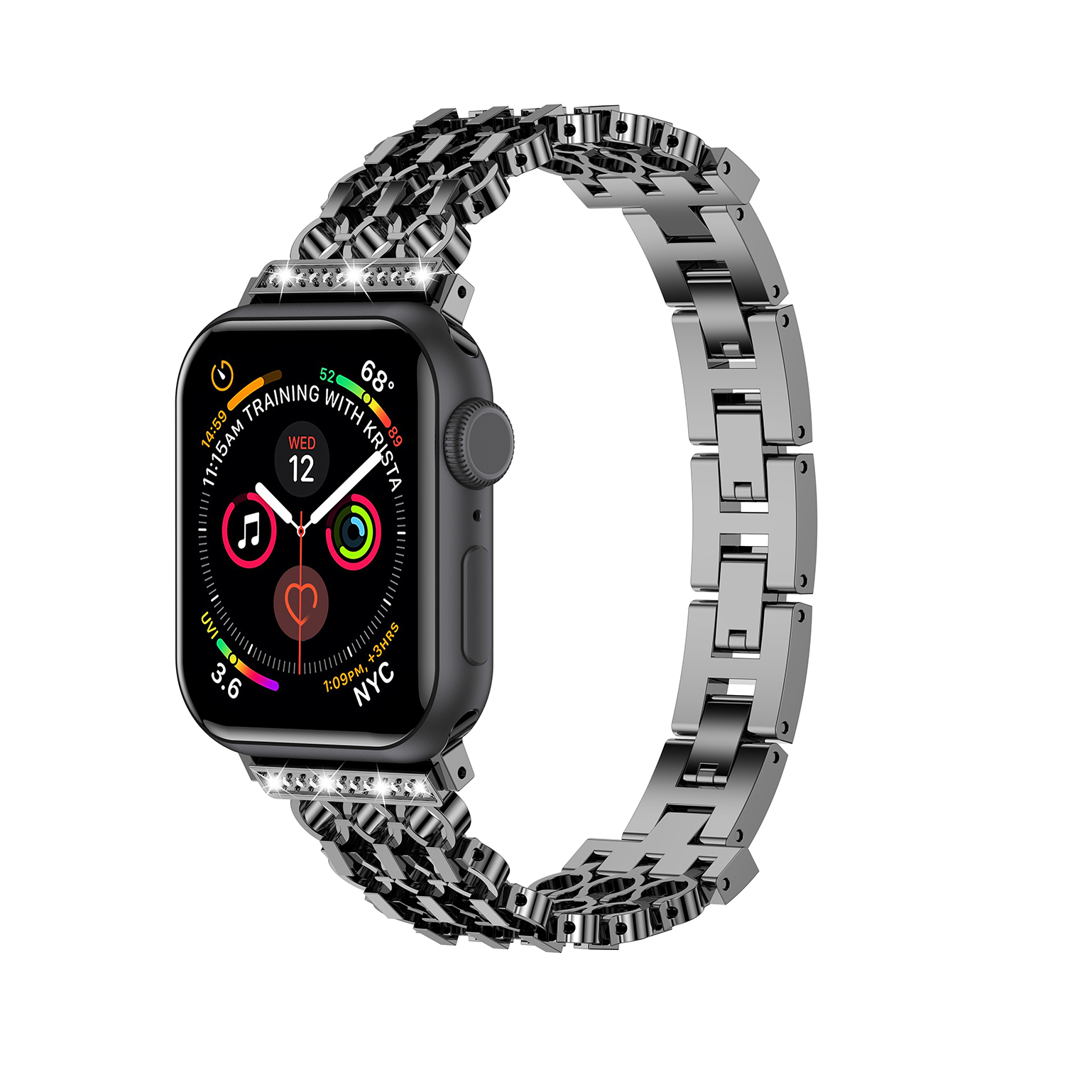 สายนาฬิกาข้อมือ ลายตาราง Gucci สําหรับ Apple Watch 1 8 Generation 38 มม. 42 มม. 1 ชิ้น