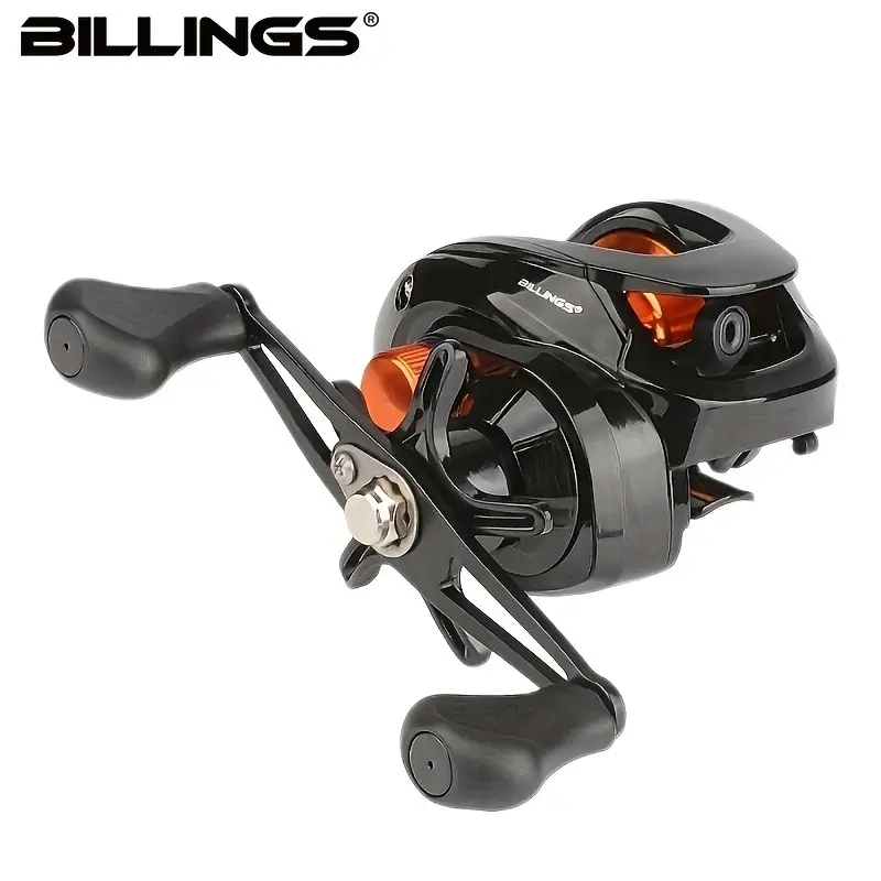 Billings รอกตกปลา AS200 อัตราทดเกียร์ 6.3:1 17.6LB ลากสูงสุด สําหรับน้ําจืด