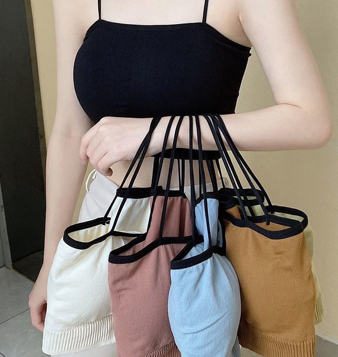 เสื้อกั๊ก สีตัดกัน พร้อมแผ่นรองหน้าอก สําหรับฐานป้องกันแสงสะท้อน (สีดํา / ขาว / ชมพู / ฟ้า)