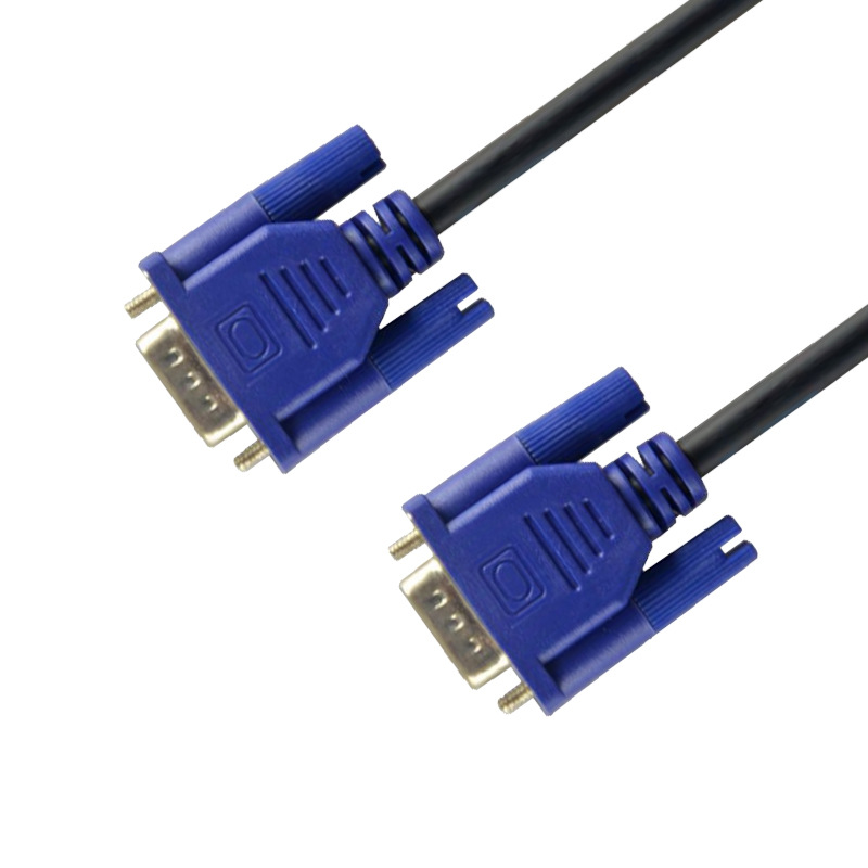 5m สาย VGA เป็น VGA 15 Pin ชายกับชาย Extension Converter Connector สําหรับจอคอมพิวเตอร์ PC TV
