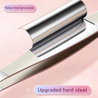 GECOMO Tip Slant Tweezer – แหนบสแตนเลสที่มีความแม่นยําสําหรับการกําจัดขนคิ้ว