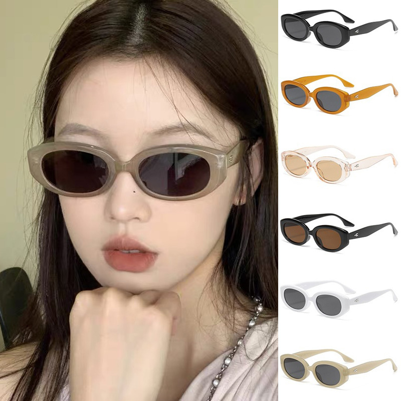 Millennial Spice สาวไม่สม่ําเสมอกรอบเล็กแว่นตากันแดดสําหรับผู้หญิง Y2k Retro Premium ยุโรปและอเมริกา Shade สําหรับผู้หญิง UV Protection ความงาม Shades สําหรับชายผ