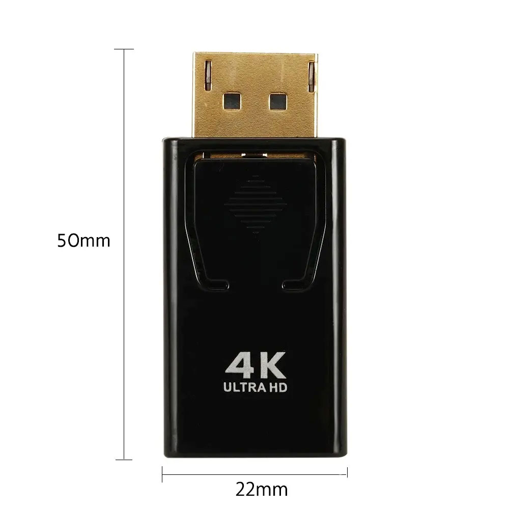 4k 1080P DisplayPort เป็นอะแดปเตอร์ HDMI DP ชายหญิง HD TV HDMI วิดีโอสําหรับ PS5 PC TV แล็ปท็อปเดสก์ท็อป