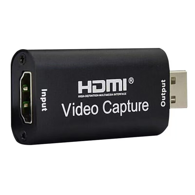 Usb2.0 HDTV Converter 4K HD 1080P การ์ดจับภาพวิดีโอ Grabber กล่องบันทึก​ สําหรับ Windows Android