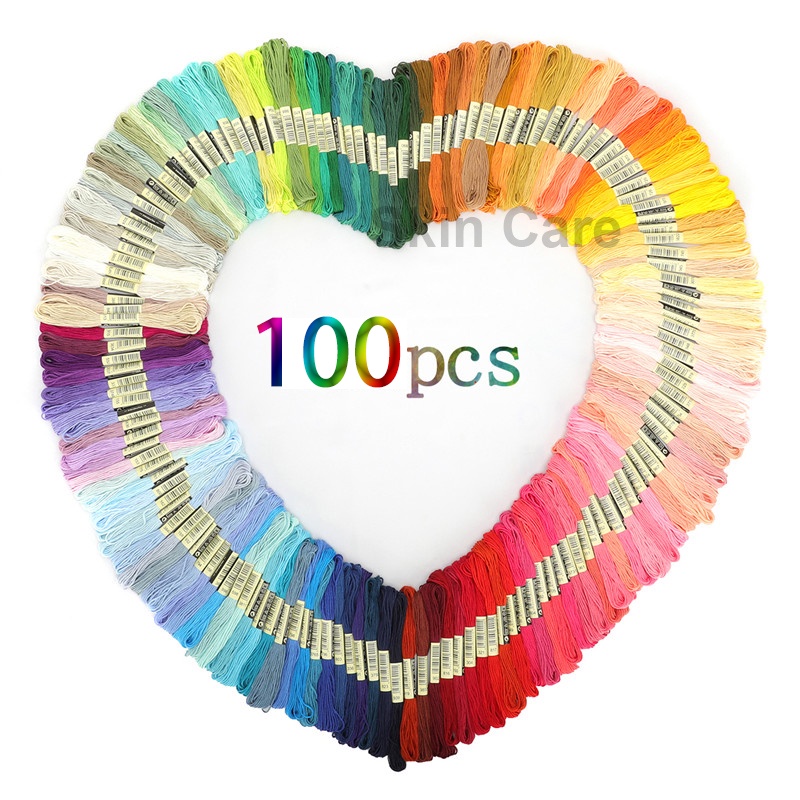 36\50\100 ชิ้นสายเย็บผ้าฝ้าย/ปักครอสติส/สายเย็บปักถักร้อย/สายโพลีเอสเตอร์