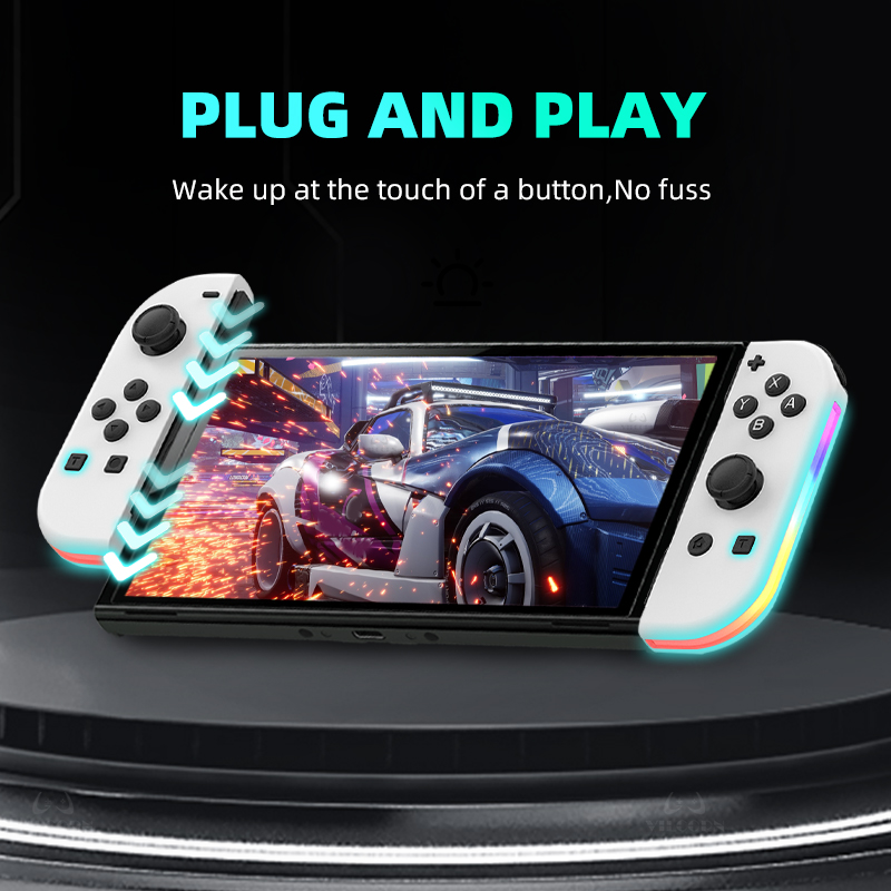 Vilcorn Joy-2 จอยแพด สําหรับ Nintendo Switch Lite Oled Joy Con Zelda Switch Joystick PC Yuzu Dual Vibration Controller