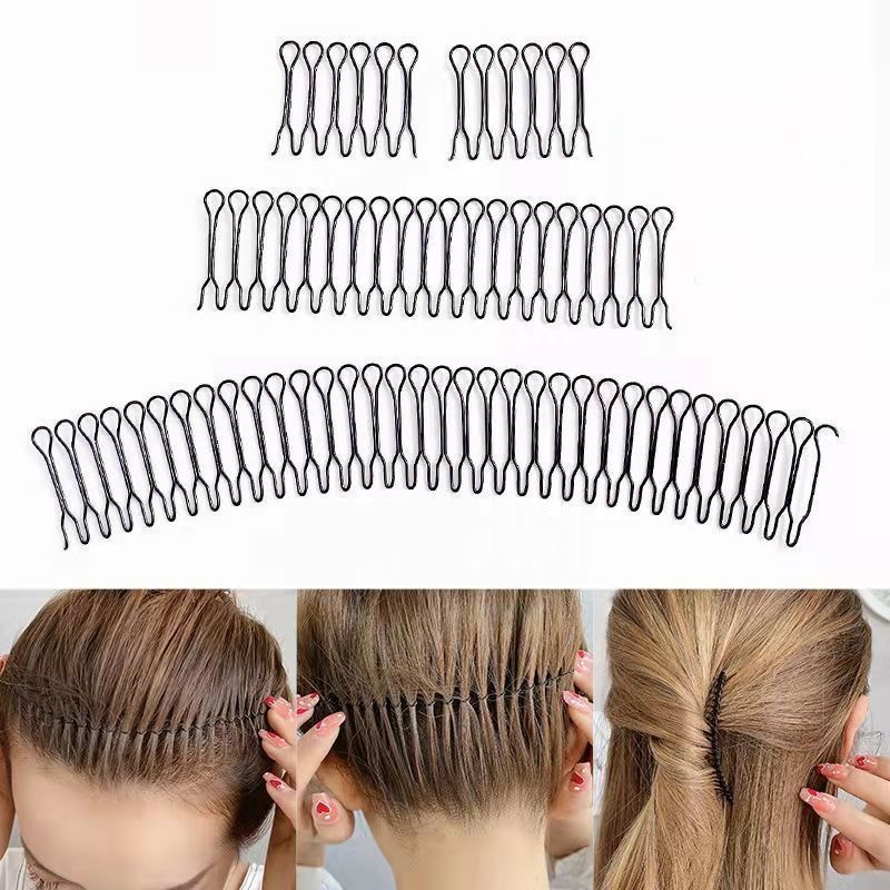 Ins 1PCS Tidy-up ผมหัก Handy เครื่องมือหวีดึงขึ้นอุปกรณ์เสริมใส่หวีหวีผมผู้หญิง Bangs กลับหัว Hairpin Headdress