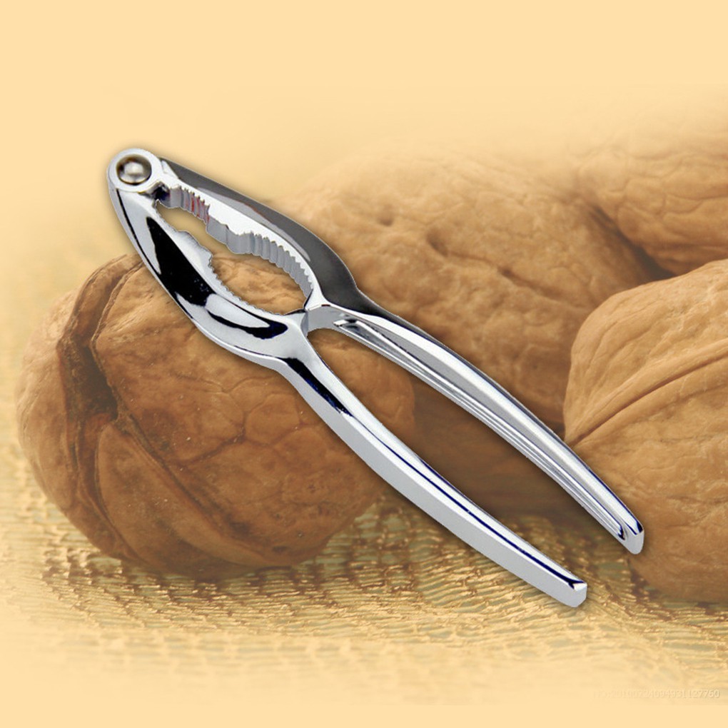 Zinc Alloy Quick Walnut Cracker Nutcracker Sheller Nut Metal Pecans Crab Opener เครื่องมือห้องครัว