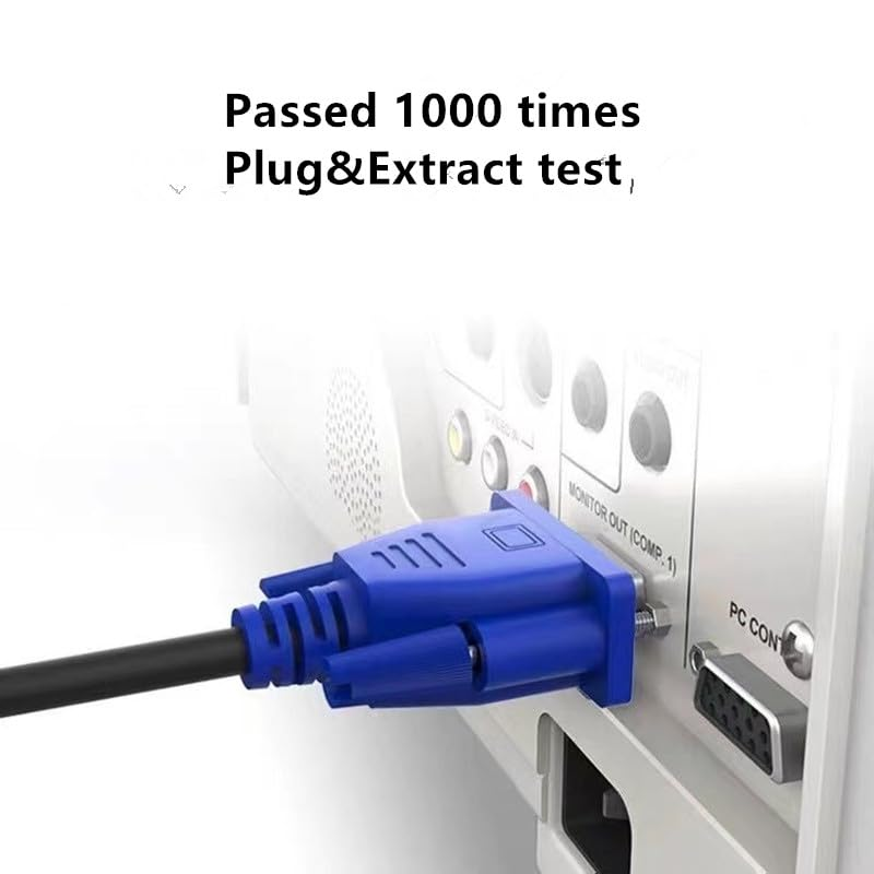 5m สาย VGA เป็น VGA 15 Pin ชายกับชาย Extension Converter Connector สําหรับจอคอมพิวเตอร์ PC TV