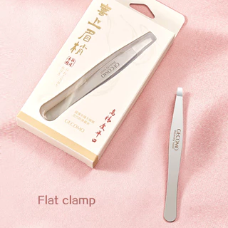 GECOMO Tip Slant Tweezer – แหนบสแตนเลสที่มีความแม่นยําสําหรับการกําจัดขนคิ้ว