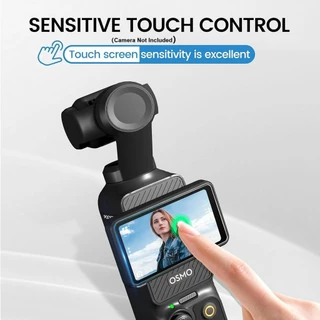 ตัวป้องกันหน้าจอ DJI Osmo Pocket 3 Creator Combo, ฟิล์มกระจกนิรภัย HD ความแข็ง 9H + อุปกรณ์ป้องกันเลนส์ [แพ็ค 2+2] (ไม่รวมกล้อง)