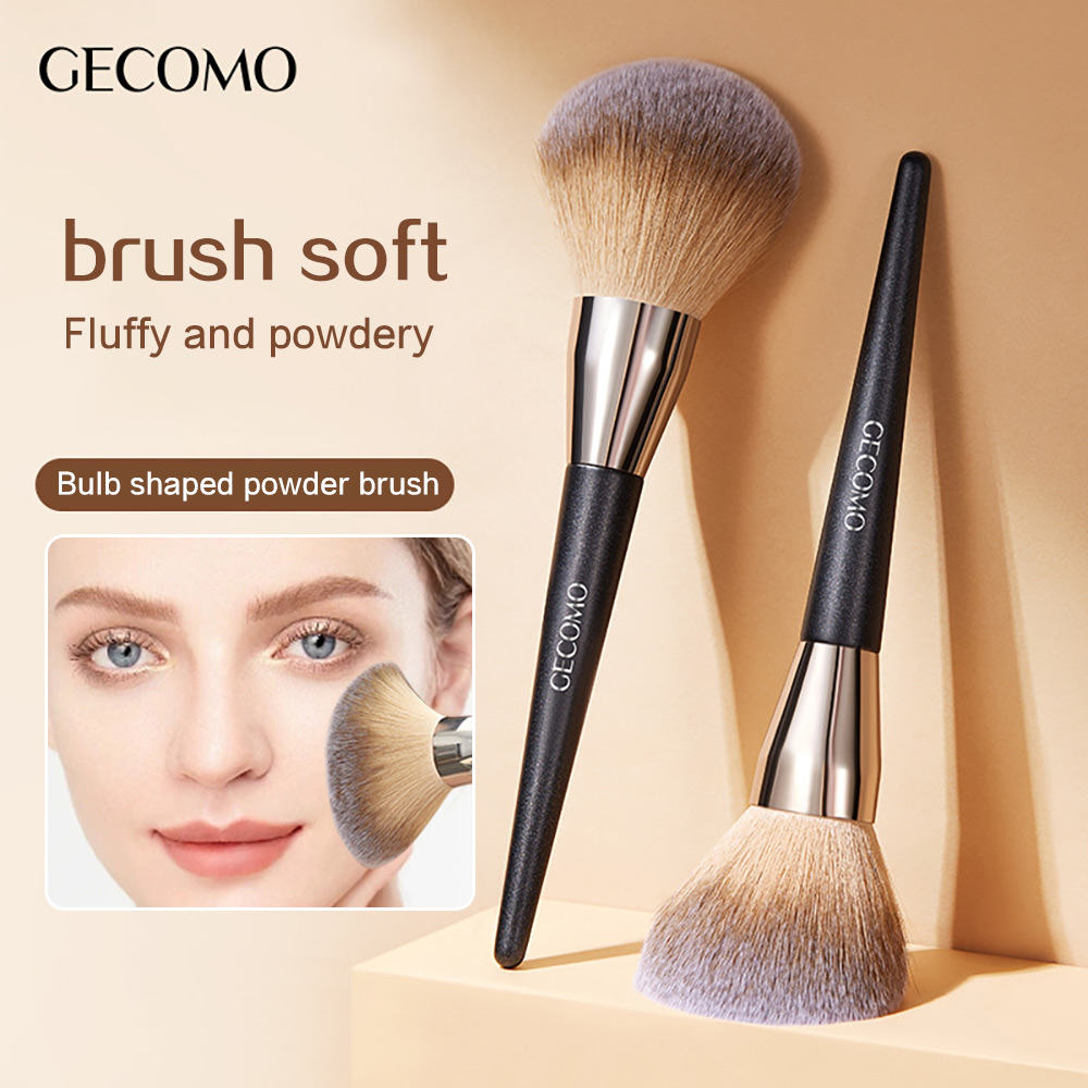 เจคอมโอ แปรงปัดแป้งทรงกลม แปรงแต่งหน้าขนนุ่มปุย