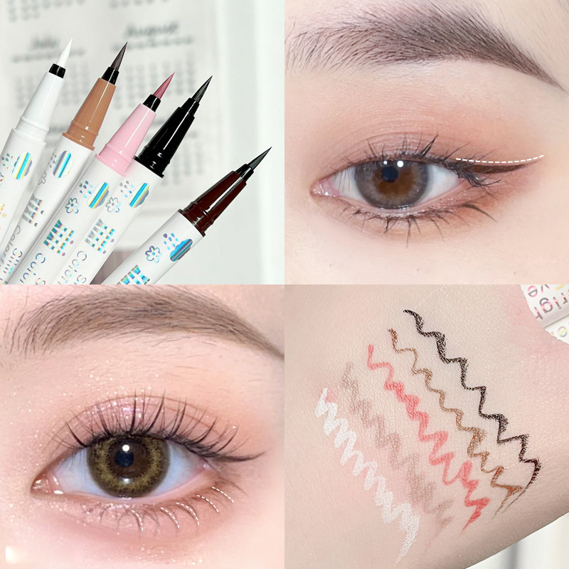 ปากกาอายไลเนอร์ชนิดน้ําสี Ultra-Fine Non-Smudge กันน้ํา กันเหงื่อ Shadow L