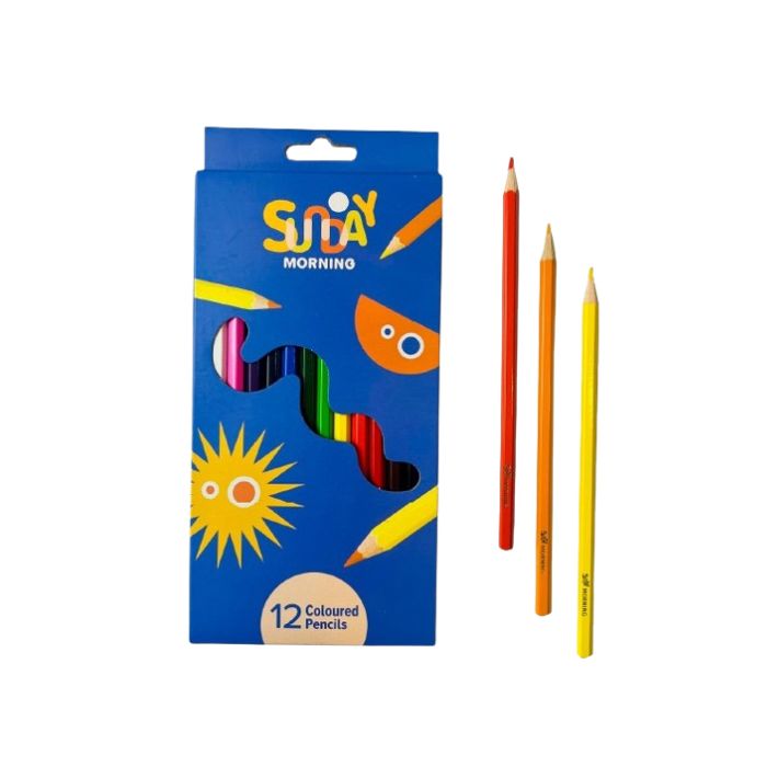 [Gift] Sunday Morning สีไม้แท่งยาว 24 สี (สินค้าสมนาคุณงดจำหน่าย)