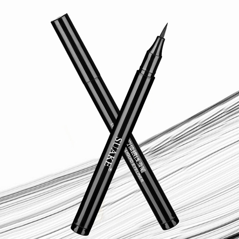อายไลเนอร์สีดํากันน้ําติดทนนานเรียบรอยเปื้อนอายไลเนอร์เหลวปากกา