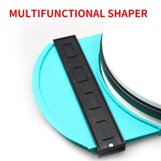One Set Contour Gauge Profile Tool, Plastic Shape Duplicator สําหรับวัดรูปร่างผิดปกติในช่างไม้งานไม้และโครงการตั้งพื้น