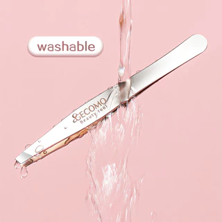 GECOMO Tip Slant Tweezer – แหนบสแตนเลสที่มีความแม่นยําสําหรับการกําจัดขนคิ้ว