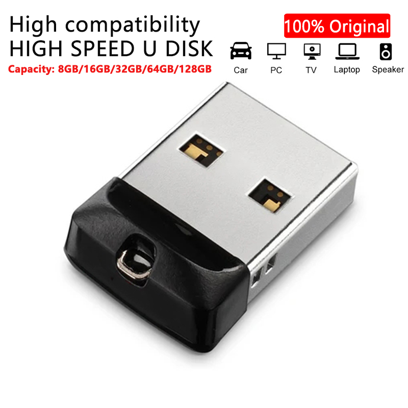 ซุปเปอร์มินิโลหะ USB แฟลชไดรฟ์ 8GB 16GB 32GB 64GB ไดรฟ์ปากกา 128GB แฟลชไดรฟ์นิ้วหัวแม่มือความจุจริงเหมาะสําหรับโทรศัพท์ ลําโพงคอมพิวเตอร์
