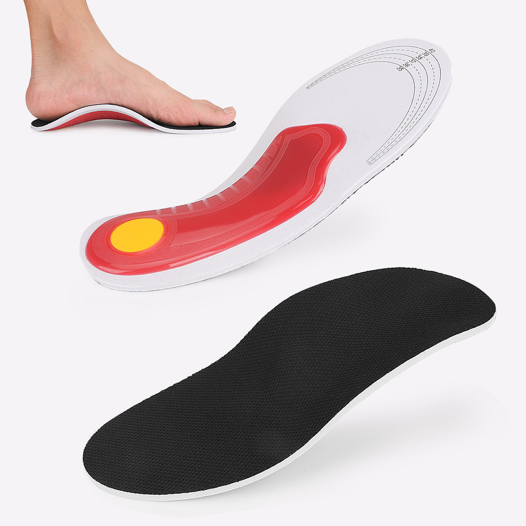 1 คู่ Orthotic Insoles,Arch Support Insoles, Arch Support Plantar Fasciitis Insoles สําหรับผู้ชายและผู้หญิง