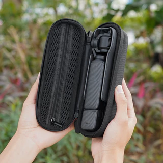 กระเป๋าถือสําหรับ DJI Osmo Pocket 3 เกราะป้องกันกล้องไนลอนกล่องเก็บแบบพกพากระเป๋าถือ Ca rabiner อุปกรณ์เสริม