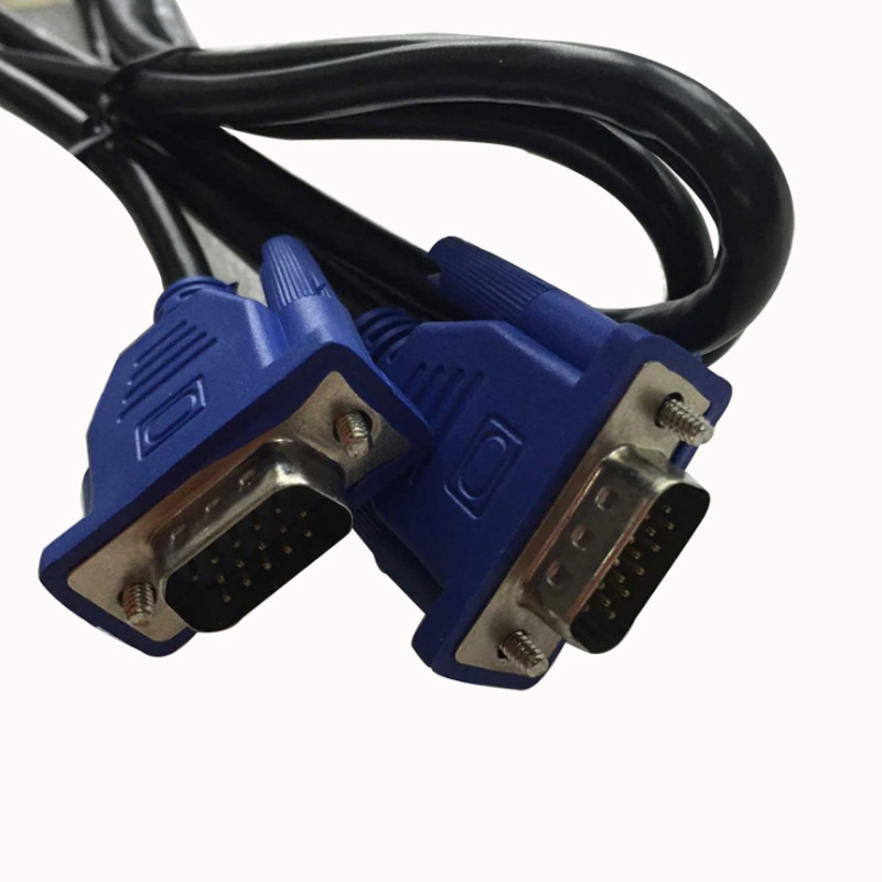 5m สาย VGA เป็น VGA 15 Pin ชายกับชาย Extension Converter Connector สําหรับจอคอมพิวเตอร์ PC TV