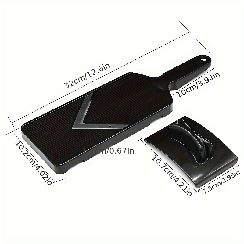 เครื่องตัดผักอเนกประสงค์พลาสติก - แบบแมนนวล เครื่อง shredder และ grater สําหรับ shredded ผักกาด การสไลด์ผัก และการทําโคลสลอว์ - รูปที่ 4