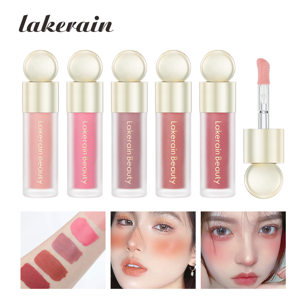 Ibcccndc Liquid Blush Velvet Beauty Texture ติดทนนานกันน้ํา Blusher ธรรมชาติ Moisturizing Rouge Blush เครื่องสําอางแต่งหน้า
