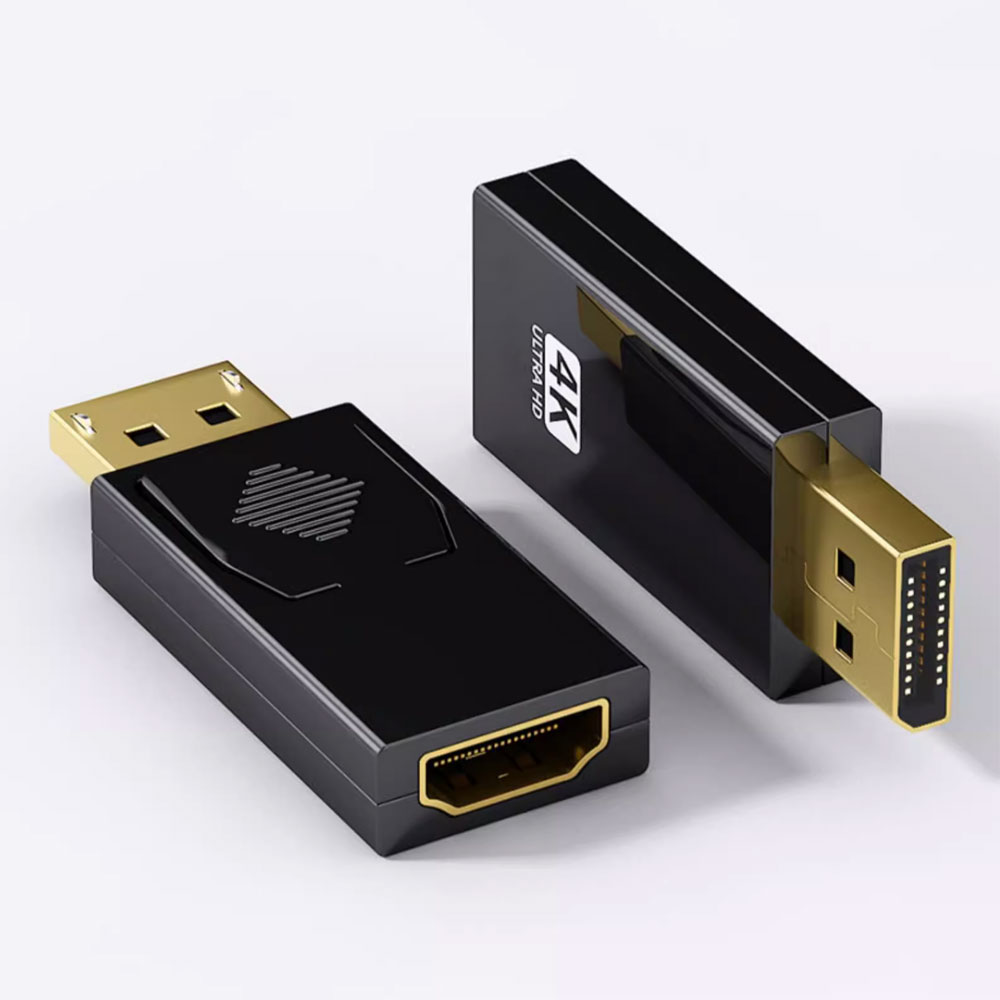 4k 1080P DisplayPort เป็นอะแดปเตอร์ HDMI DP ชายหญิง HD TV HDMI วิดีโอสําหรับ PS5 PC TV แล็ปท็อปเดสก์ท็อป