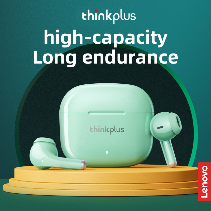 Lenovo LP40 Pro หูฟังบลูทูธ Lenovo LP40s TWS พร้อมไมโครโฟนมินิหูฟังไร้สายบลูทูธ 5.3 ชุดหูฟังกีฬาlenovo หูฟัง