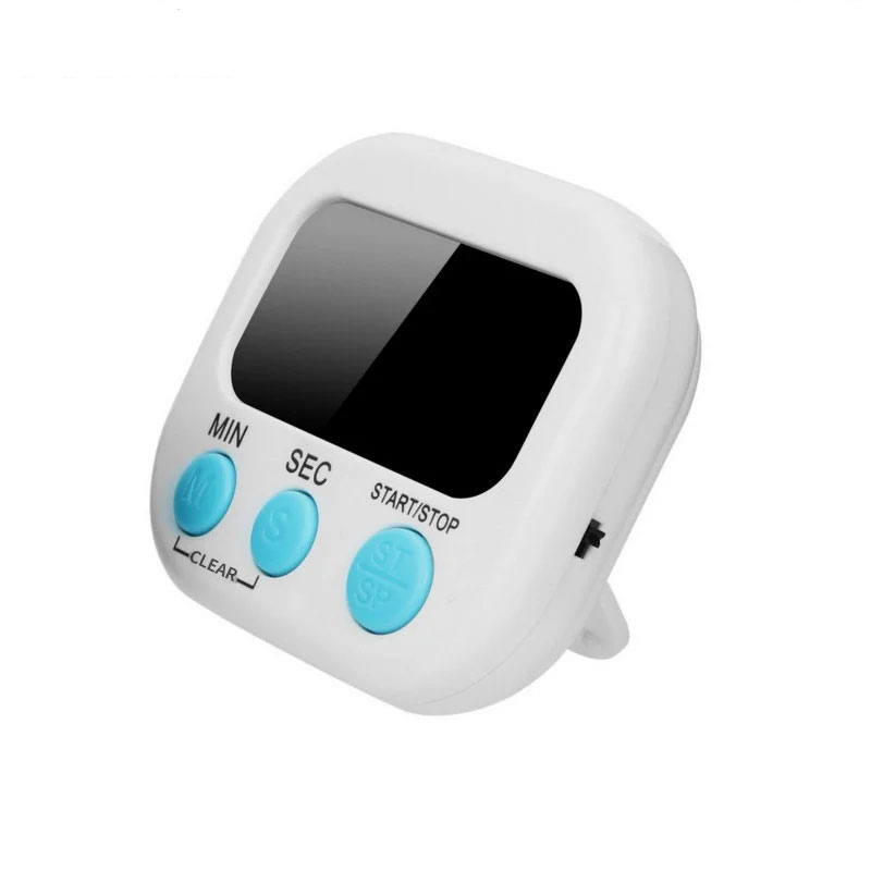 1 PC Lcd Digital Kitchen Timer ทำอาหารแม่เหล็กขนาดใหญ่นับลง Clear Loud Alarm Stonego อุปกรณ์ครัวหน้าแรก