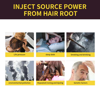 Hair Darkening Shampoo With He Shou Wu Extract - ให้ความชุ่มชื้นอย่างล้ําลึก ซ่อมแซม 100ml