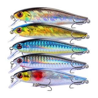 เหยื่อตกปลาญี่ปุ่น Minnow - 8.5cm 9.2g Sinking Jerkbait สําหรับ Bass & Pike
