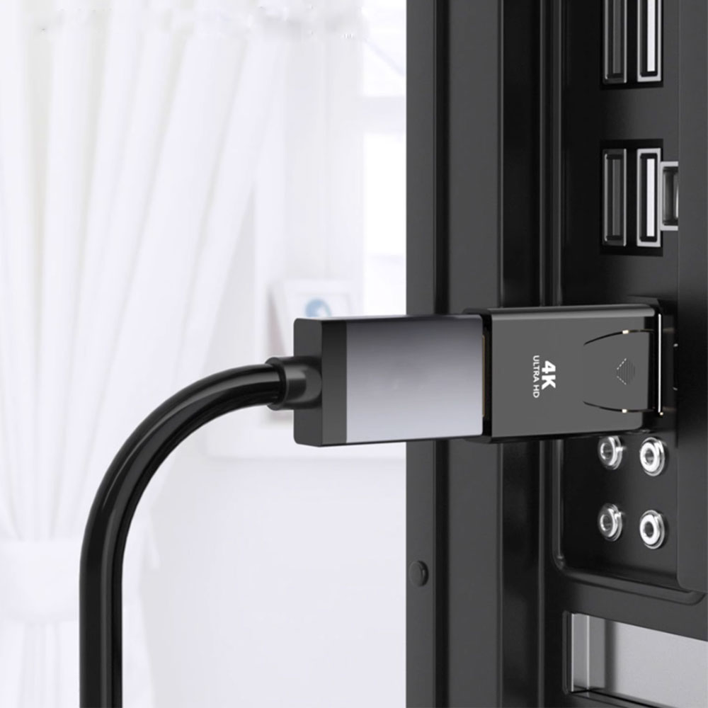 4k 1080P DisplayPort เป็นอะแดปเตอร์ HDMI DP ชายหญิง HD TV HDMI วิดีโอสําหรับ PS5 PC TV แล็ปท็อปเดสก์ท็อป