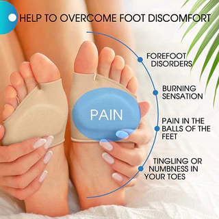 หนา Breathable Forefoot Pad ทนต่อการสึกหรอเท้าป้องกันฤดูร้อน 2026 Unisex Comfort Fit