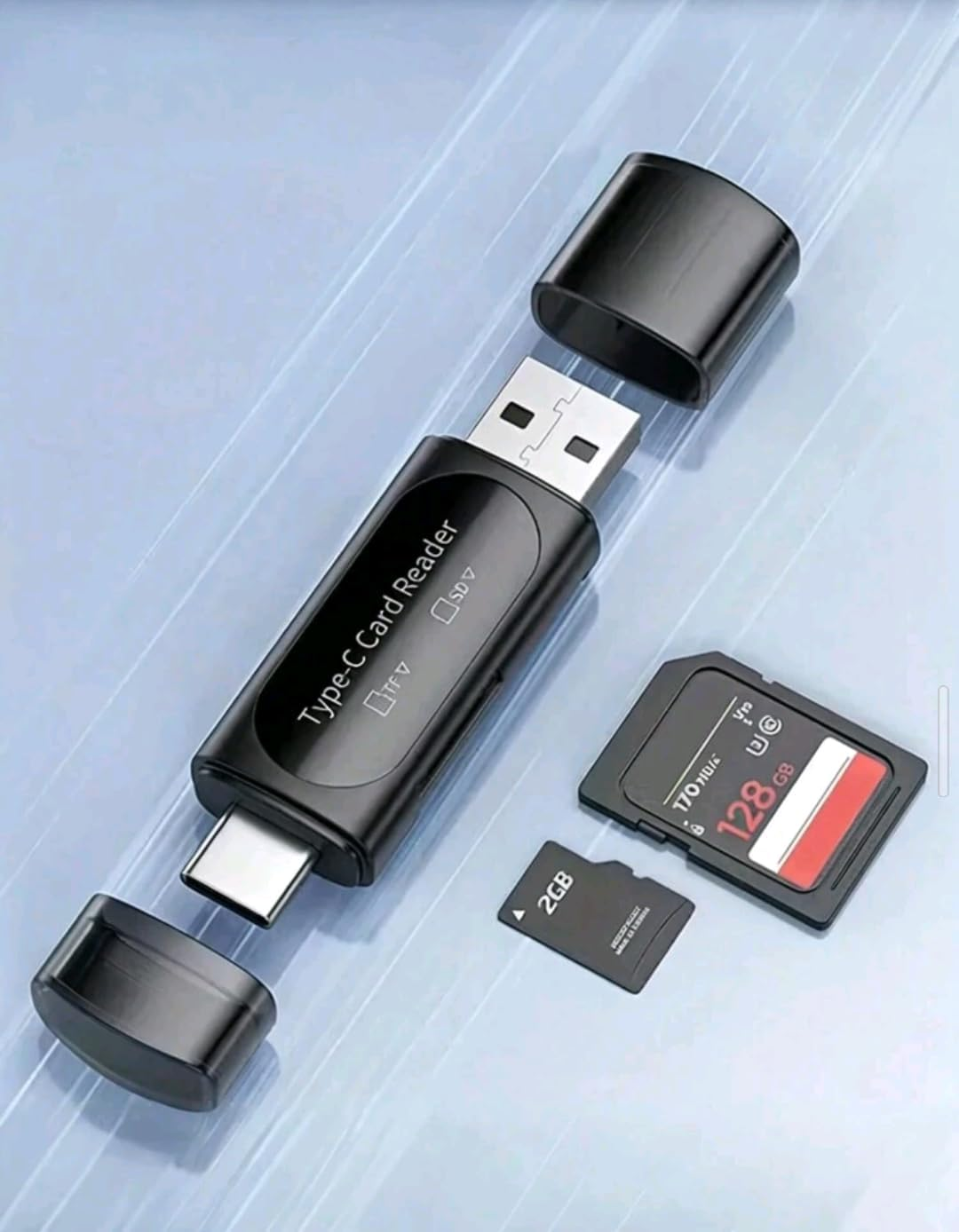 เครื่องอ่านการ์ด USB 2.0 SD อะแดปเตอร์ Micro SD TF สําหรับอุปกรณ์เสริมแล็ปท็อปพีซีเครื่องอ่านการ์ดอัจฉริยะหลายตัว