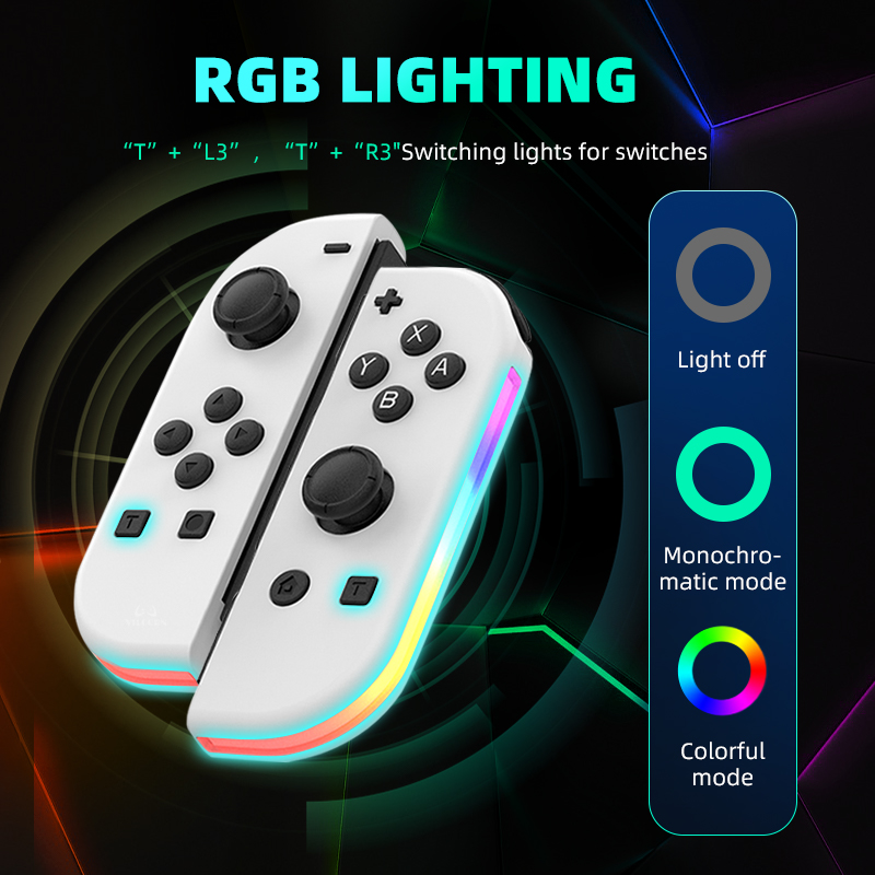 Vilcorn Joy-2 จอยแพด สําหรับ Nintendo Switch Lite Oled Joy Con Zelda Switch Joystick PC Yuzu Dual Vibration Controller