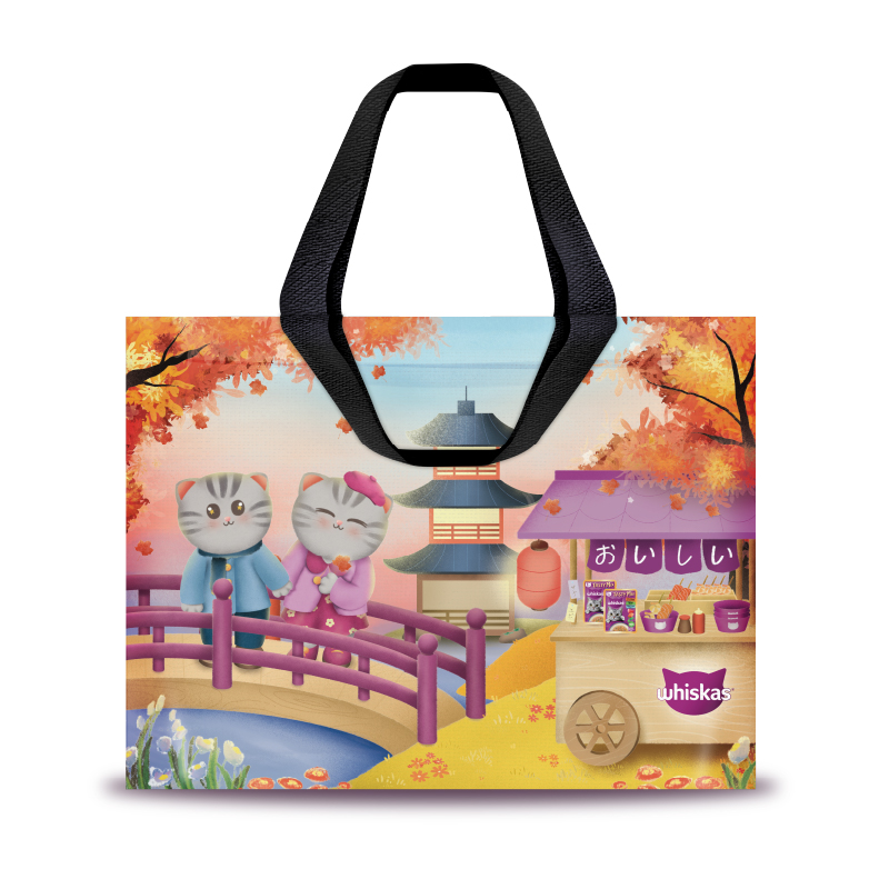 [Gift] กระเป๋า premium แมว คละลาย (สินค้าสมนาคุณงดจำหน่าย)