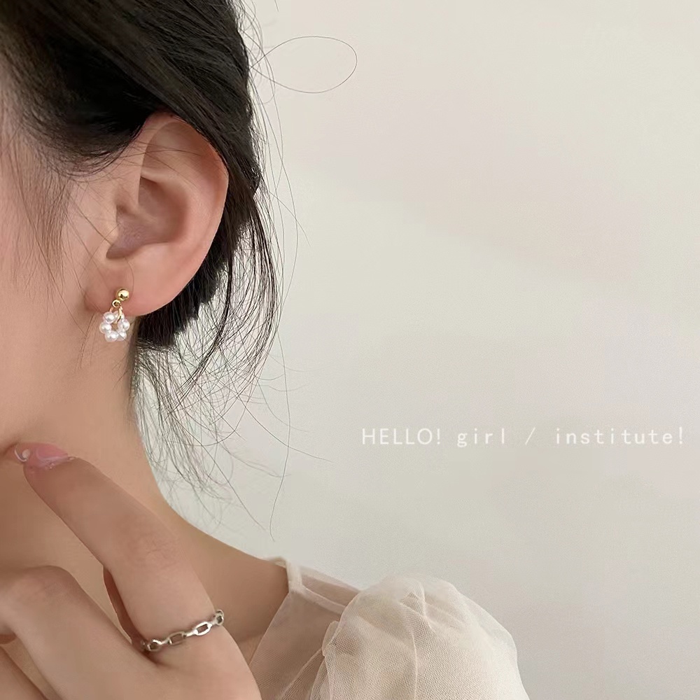 6 คู่/เซ็ต Simple Pearl Moon Bowknot Butterfly Stud ต่างหูชุด Heart Star ต่างหูสําหรับผู้หญิงอุปกรณ์เสริมเครื่องประดับ - รูปที่ 2