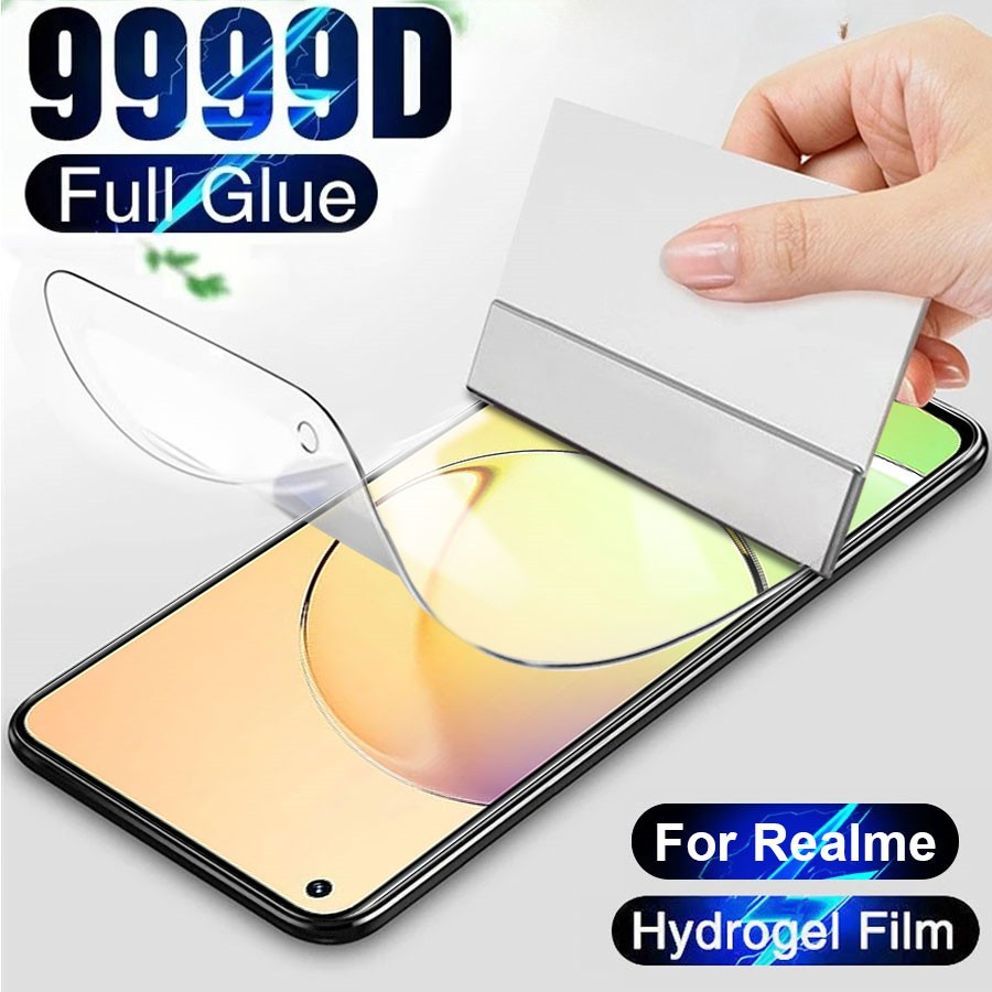 [2 ชิ้น] สําหรับRealme 11 10 4G 5G 9 8 7 6 5 Pro Plus + C51 C55 C33 C2 C3 C11 C11 C12 C15 C17 C20 C20Y C21 C21Y C25s C30 C25s C35s C25 C35 ฟิล์มกันรอยหน้าจอฟิล์ม